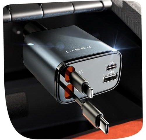 Efficient Charging on the Go: Our Review of the LISEN Car Charger
