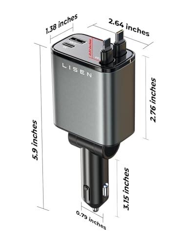 Efficient Charging on the Go: ⁤Our ‌Review of the⁤ LISEN Car Charger