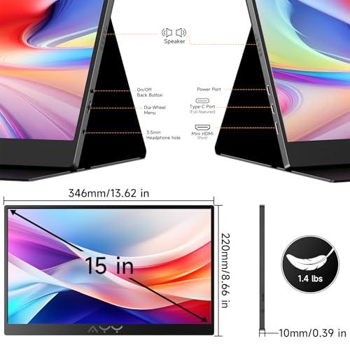 Exploring the AYY 15-Inch Portable Monitor: A Detailed Review