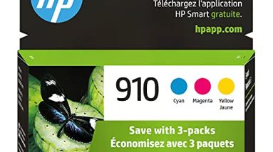 HP 910 Cyan, Magenta, Yellow Ink Cartridges | Works with HP OfficeJet 8010, 8020 Series, HP OfficeJet Pro 8020, 8030 Series | Eligible for Instant Ink | 3YN97AN, 3 Count (Pack of 1) HP 910 Cyan, Magenta, Yellow Ink Cartridges | Works with HP OfficeJet 8010, 8020 Series, HP OfficeJet Pro 8020, 8030 Series | Eligible for Instant Ink | 3YN97AN, 3 Count (Pack of 1)