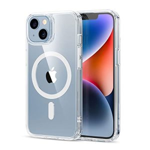 ESR Case for iPhone 14/iPhone 13, Compatible with MagSafe, Classic Hybrid Magnetic Mobile Phone Case iPhone 14/13 Case, Military Standard, Drop Protection, Scratch-Resistant Back, Clear