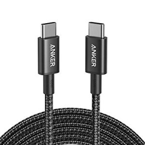 Anker USB C to USB C Cable, Type-C Charging Cord Fast Charge(10FT,100W), for iPhone 16/16 pro, MacBook and More(Black)