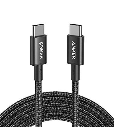 Anker USB C to USB C Cable, Type-C Charging Cord Fast Charge(10FT,100W), for iPhone 16/16 pro, MacBook and More(Black)
