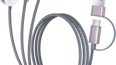 Temdan for Travel Essentials,3 in 2 USB C Cable for Apple Watch Charger/iPhone 16 Charger/Lightning,Multi Charging Cable Cord,Camping Essentials,Portable Designed for iWatch Series &iPhone 16-12-4FT Temdan for Travel Essentials,3 in 2 USB C Cable for Apple Watch Charger/iPhone 16 Charger/Lightning,Multi Charging Cable Cord,Camping Essentials,Portable Designed for iWatch Series &iPhone 16-12-4FT