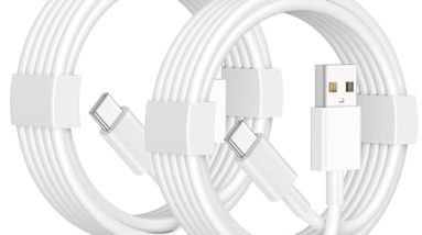 Car Carplay Cable for iPhone 15/16e/16 Pro Max/Plus Cable, 2Pack USB A to USB C for CarPlay USBC Cord, iPad Pro/Air, Samsung, Pixel, Android Accessories Charging Wire Type-C Car Charger Cord 3FT White