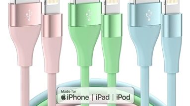 iPhone Charger 3Pack 10 FT Apple MFi Certified Lightning Cable Fast Charging iPhone Charger Cord Compatible with iPhone 14 13 12 11 Pro Max XR XS X 8 7 6 Plus SE iPad and More