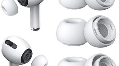 [3 Pairs] Replacement Ear Tips for Airpods Pro and Airpods Pro 2nd Generation with Noise Reduction Hole, Silicone Ear Tips for Airpods Pro with Portable Storage Box and Fit in The Charging Case(S/M/L)