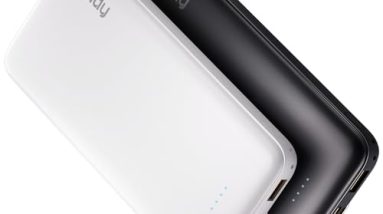 Miady 2-Pack 10000mAh Dual USB Portable Charger, USB-C Fast Charging Power Bank, Backup Charger for iPhone 15/14/13, Galaxy S23/22, Pixel and etc