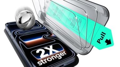 ESR 3 Pack for iPhone 17 Pro Max Screen Protector, Military-Grade Shatterproof, 9H Hardness, Full Coverage Tempered Glass with Ultra Fit Tray