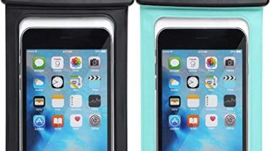 Hiearcool Waterproof Phone Pouch, Waterproof Phone Case for iPhone 17 16 15 14 13 Pro Max, IPX8 Cellphone Dry Bag Beach Cruise Ship Essentials 2Pack-8.3"