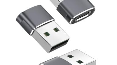 Basesailor USB to USB C Adapter for iPhone 17 Pro Max,16 e 15 Charger Adapter 3Pack,USBC Female to USBA Male,Type C Converter for Apple Watch iWatch S11 SE,AirPods Pro 3,iPad mini Air,Samsung S25 S24