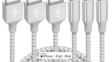iPhone Charger 3 Pack 10 ft Apple MFi Certified Lightning Nylon Braided Cable Fast Charging Cord Compatible with iPhone 13 12 11 Pro Max XR XS X 8 7 6 Plus SE iPad and More