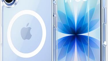 Temdan for iPhone 17 Case Clear with Screen Protector, Compatible with Magsafe, Anti-Yellowing, Military-Grade Protection, Shockproof Slim Magnetic Phone Case Cover, Transparent Temdan for iPhone 17 Case Clear with Screen Protector, Compatible with Magsafe, Anti-Yellowing, Military-Grade Protection, Shockproof Slim Magnetic Phone Case Cover, Transparent