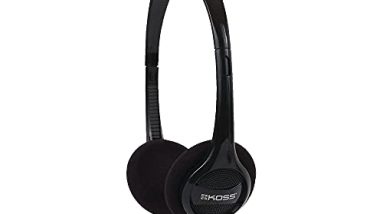 Koss KPH7 Lightweight Portable Headphone, Black Koss KPH7 Lightweight Portable Headphone, Black