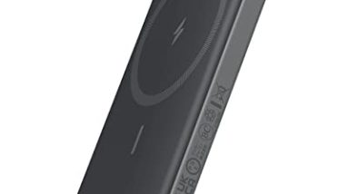 Anker 621 Magnetic Portable Charger (MagGo), 5,000mAh Wireless Power Bank with USB-C Cable, Magsafe-Compatible Battery Pack for iPhone 16/15/14/13/12 Series