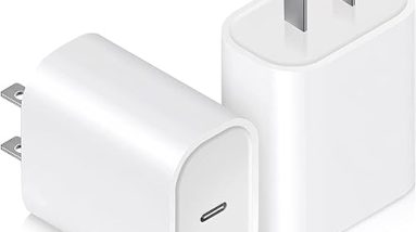 USB C Charger Block 20W, Ocupwei PD 3.0 Fast Charging Wall Charger USBC Power Adapter Type C Brick Cube for iPhone 17/Pro/Pro Max/17 Air/ 16/16 Pro/16 Pro Max/15/Plus/Pro/Pro Max [2 Pack]