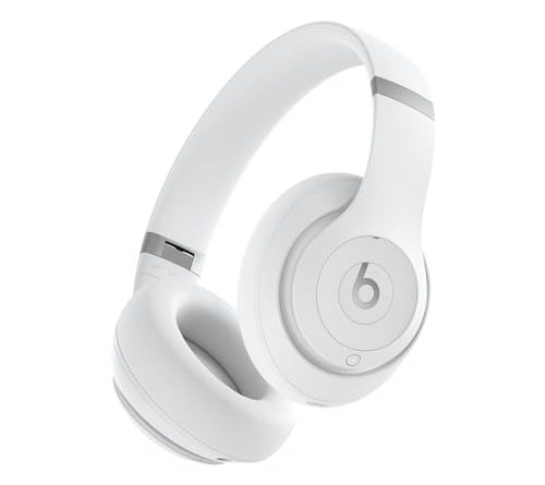 Beats Studio Pro - Premium Wireless Over-Ear Headphones- Up to 40-Hour Battery Life, Active Noise Cancelling, USB-C Lossless Audio, Apple & Android Compatible - Matte White