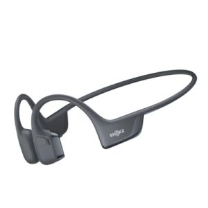 SHOKZ New OpenRun Pro 2- Bone Conduction Headphones, Open-Ear Bluetooth Wireless Sport Earphones for Running, Workouts - Sweat Resistant, Secure Comfortable Fit -Deep Bass, Smart Mic, Reflective Strip