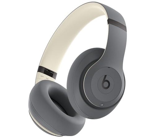 Beats Studio Pro - Premium Wireless Over-Ear Headphones- Up to 40-Hour Battery Life, Active Noise Cancelling, USB-C Lossless Audio, Apple & Android Compatible - Amazon Exclusive Sand Gray
