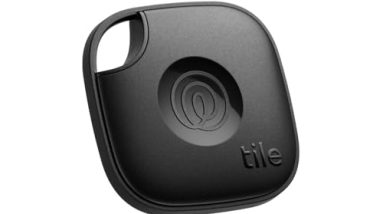 Tile by Life360 Mate - Bluetooth Tracker, Keys Finder and Item Locator for Keys, Bags and More. Phone Finder. Both iOS and Android Compatible. 1-Pack (Black)