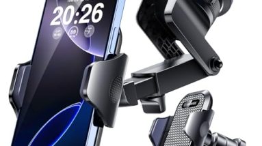 [2025 True Military-Grade] Car Phone Holder VANMASS [Upgraded Strongest Suction & Clip] Cell Phone Mount for Dashboard Windshield Vent Wall,Truck Cradle Stand for iPhone 17 Pro Max 16 15 14 13 Android