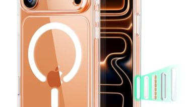 ESR for iPhone 17 Pro Case, Camera Control, Compatible with MagSafe, Shockproof Military-Grade Protection, Magnetic Phone Case for iPhone 17 Pro, Classic Hybrid Case, Clear