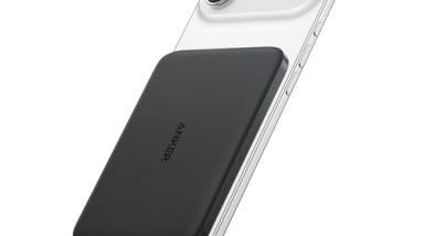 Anker Nano Power Bank, Ultra-Slim 5,000mAh Magnetic Wireless Charging Battery, Qi2 Certified 15W Max MagSafe-Compatible Portable Charger, Ergonomic Design, for iPhone Air/17/16 Series