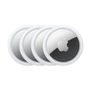 Apple AirTag 4 Pack. Keep Track of and find Your Keys, Wallet, Luggage, Backpack, and More. Simple one-tap Set up with iPhone or iPad