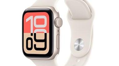 Apple Watch SE 3 [GPS 40mm] Smartwatch with Starlight Aluminum Case with Starlight Sport Band - S/M. Fitness and Sleep Trackers, Heart Rate Monitor, Always-On Display, Water Resistant