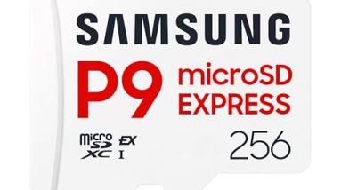 Samsung P9 Express microSD Express Card, 256GB microSDXC Memory Card, Up to 800 MB/s, for Nintendo-Switch ™ 2, (MB MK256T/AM)