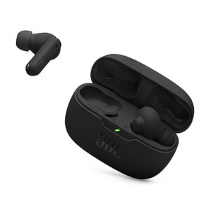 JBL Vibe Beam 2 - True Wireless Noise Cancelling Earbuds with JBL Pure Bass Sound & Smart Ambient technology, 4mics for crisp, clear calls, up to 40Hrs of Playback, IP54 Dust & Water resistant (Black)