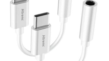 USB C to 3.5mm Headphone Jack Adapter for iPhone17/ iPhone 16/16 Pro/15/15 Pro/Pro Max/Plus, Type C Aux Audio Dongle Cable Cord Compatible with iPad, Samsung Galaxy S23/S23/S22/S21, MacBook（2 Pack）