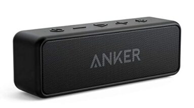 Anker Soundcore 2 Portable Bluetooth Speaker with Stereo Sound, Bluetooth 5, Bassup, IPX7 Waterproof, 24-Hour Playtime, Wireless, Speaker for Home, Outdoors, Travel