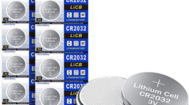 LiCB CR2032 3V Lithium Battery(10-Pack)