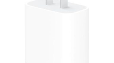 Apple 20W USB-C Compact Power Adapter: Fast and Convenient Charging, Type C Wall Charger