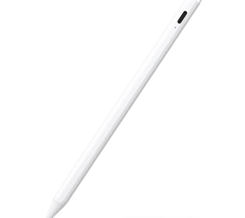 Stylus Pen for iPad 6th-11th Generation-2X Fast Charge Active Pencil Compatible with 2018-2025 Apple iPad Pro 11"/12.9"/M4, iPad Air 3/4/5/M2/M3,iPad mini 5/6 Gen-White