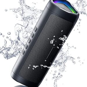 BolaButty Bluetooth Speaker with HD Sound, Portable Wireless, IPX5 Waterproof, Up to 20H Playtime, TWS Pairing, BT5.3, for Home/Party/Outdoor/Beach, Electronic Gadgets, Birthday Gift (Black)