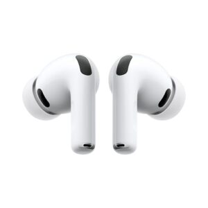 Apple AirPods Pro 3 Wireless Earbuds, Active Noise Cancellation, Live Translation, Heart Rate Sensing,Hearing Aid Feature,Bluetooth Headphones,Spatial Audio, High-Fidelity Sound, USB-C Charging, White