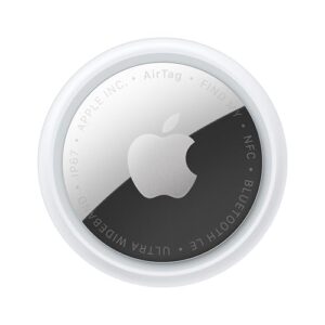 Apple AirTag (2nd Generation): Tracker for Keychain, Wallet, and More; Locator with Sound; Simple One-Tap Setup with iPhone or iPad; Key Finder with up to 1.5X Precision Finding Range*