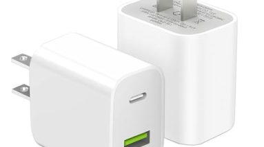 2 Pack USB C Charger Block, Dual Port Type C Wall Charger Fast Charging 20W Power Adapter Cube for iPhone 14/14 Pro/14 Pro Max/14 Plus/13/12/11, XS/XR/X, iPad, Samsung, More